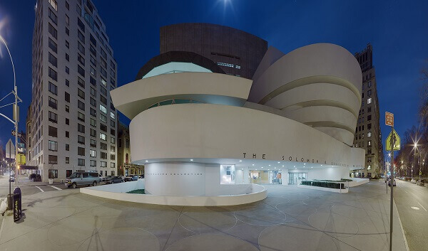 Frank Lloyd Wright: Museu Guggenheim por fora