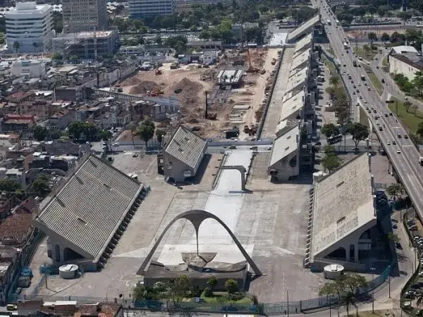 Oscar Niemeyer: Sambódromo de cima