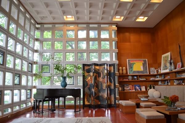 Obras de Frank Lloyd Wright: Turkel House (interior)
