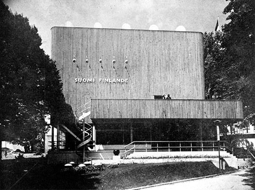 Alvar Aalto: Pavilhão Finlandês em Paris