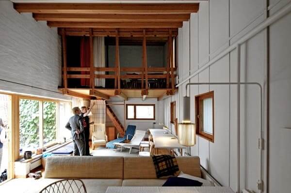 Obras de Alvar Aalto: Casa Experimental Muuratsalo – Interior