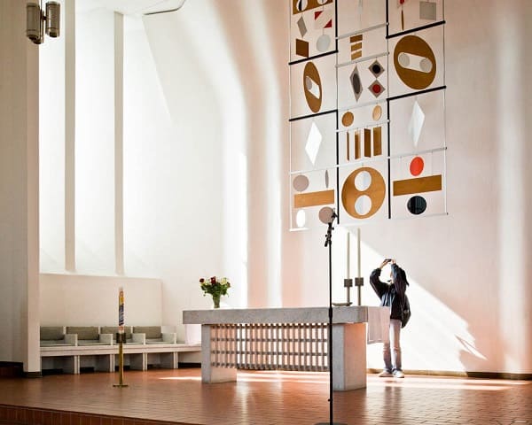 Obras de Alvar Aalto: Stephanuskirche – Altar