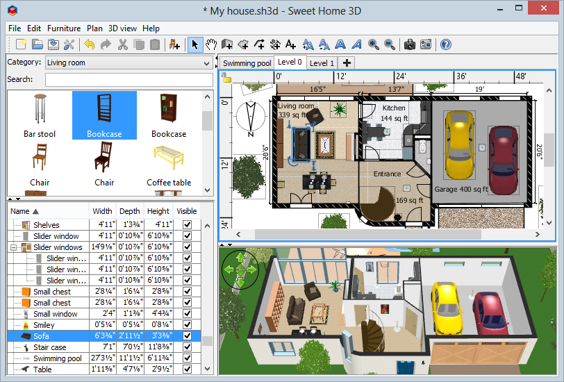 Programas de arquitetura online: sweet home 3d (foto: Ubuy)