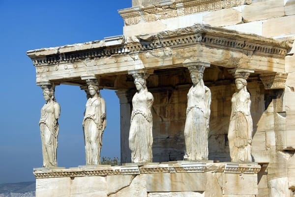 Arquitetura grega: Arte na arquitetura grega