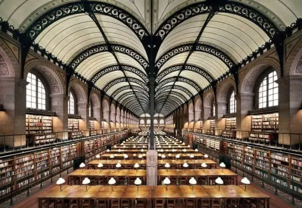 Estilos de arquitetura: Biblioteca de Saint Geneviève