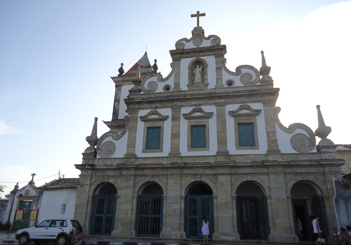 Igreja barroca: Igreja Franciscana de Cairu - Salvador