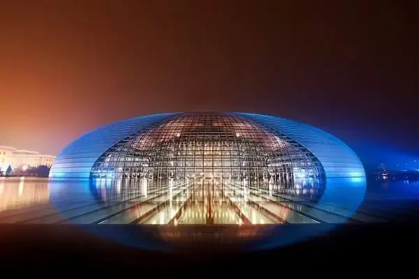 Arquitectura contemporánea: Teatro Nacional de Beijing