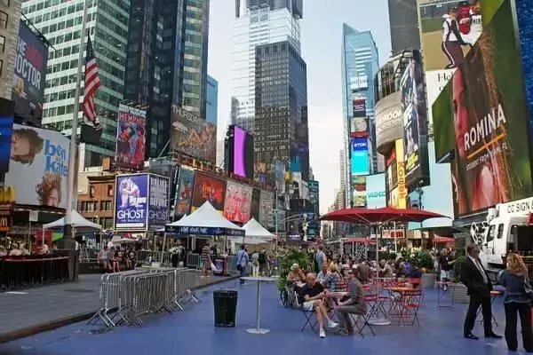 Qué es la planificación urbana: Times Square