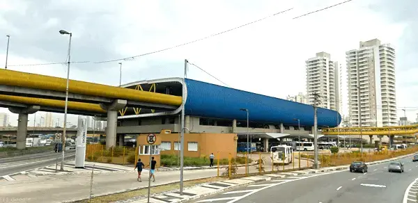 Ruy Ohtake: Intervenção no Terminal Sacomã, em São Paulo