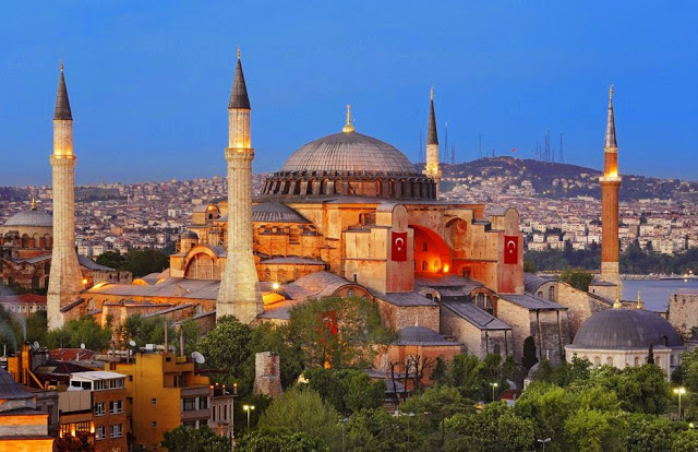 Maiores Cidades do Mundo Istambul - Basílica de Santa Sofia 