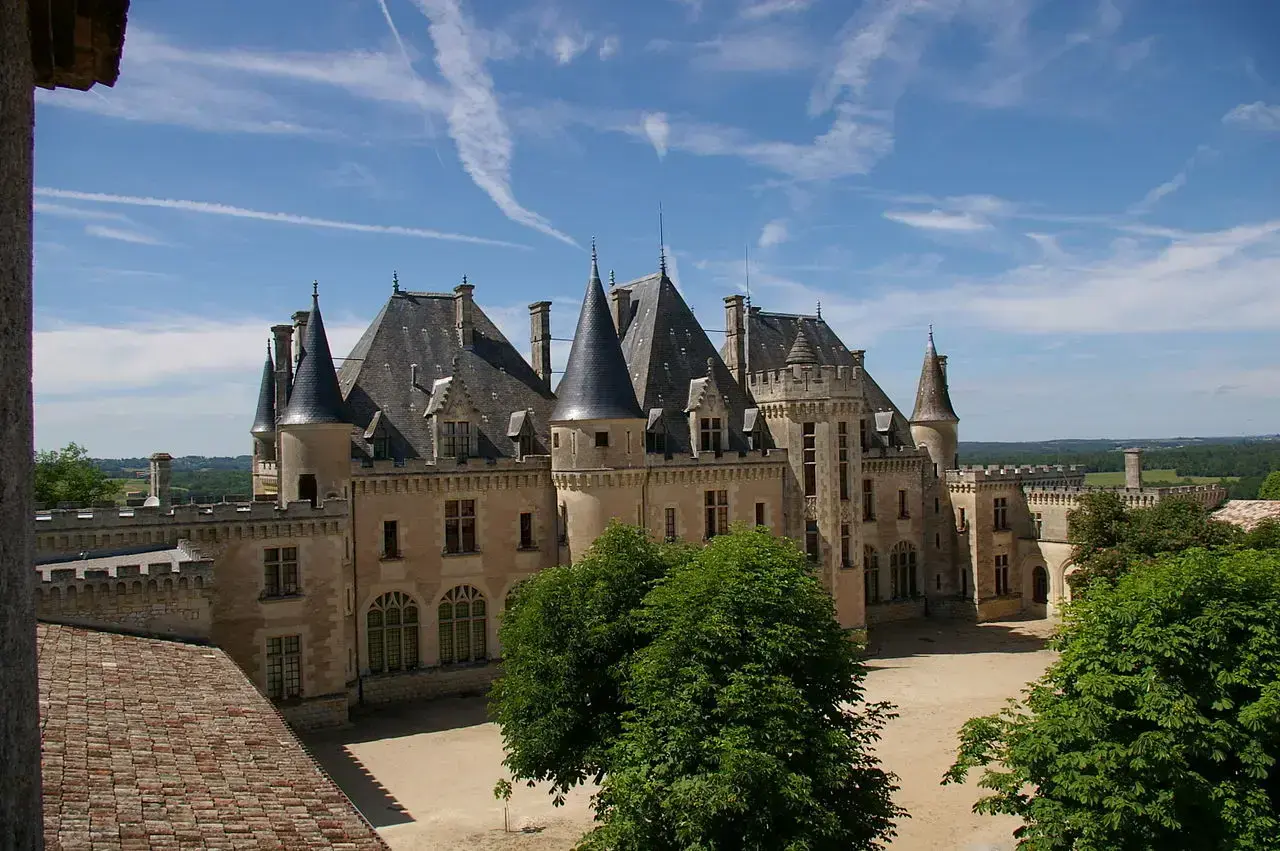 Castillos medievales: Chateau de Montaigne, Francia