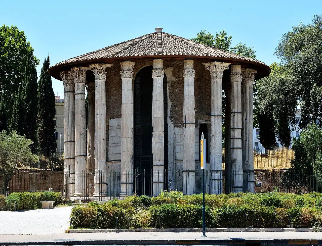 arquitetura italiana Templo de Hércules Victor