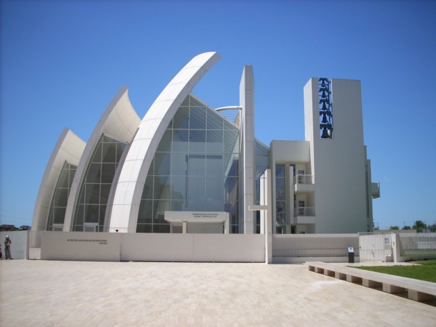 Arquitectura italiana jubileo iglesia Richard Meier