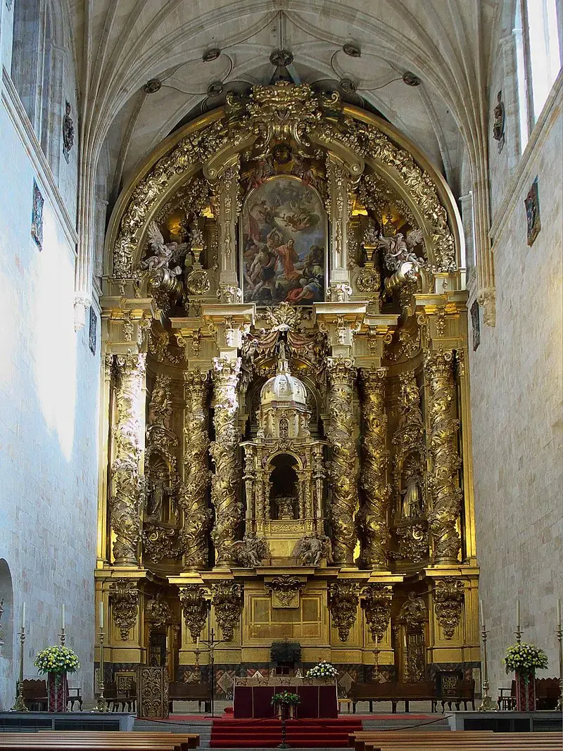 Arquitetura espanhola: Retábulo do Convento de San Esteban