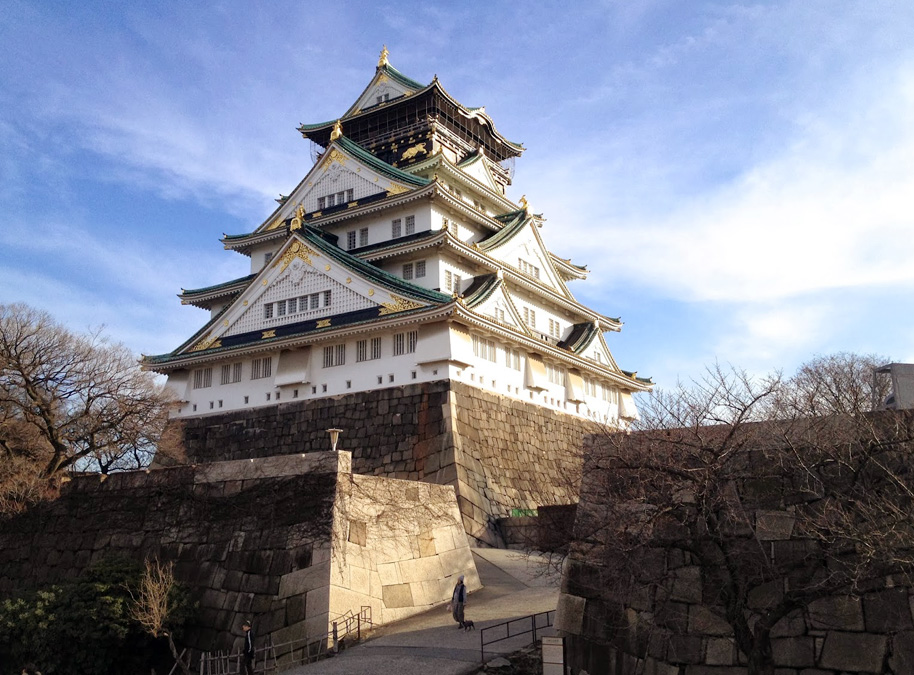 Arquitetura japonesa: Castelo de Osaka
