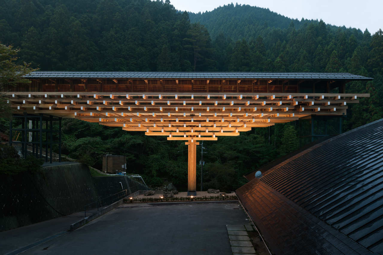 Arquitectura japonesa: Museo del puente de madera de Yusuhara