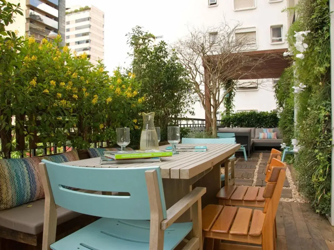 Confort térmico: balcón con árboles es una gran opción