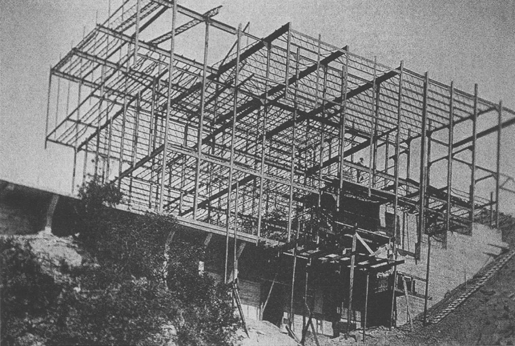 Richard Neutra: estrutura da Lovell House 