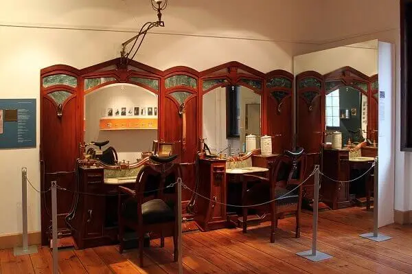 Art Nouveau: Salão de Cabeleleiro de François Haby em Berlim
