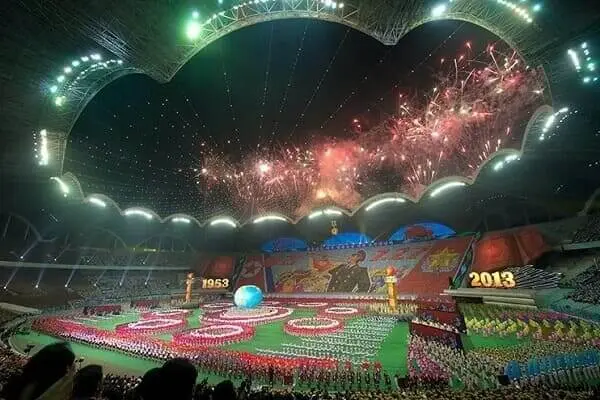 Maior estádio do mundo: Estádio Rungrado Primeiro de Maio - evento