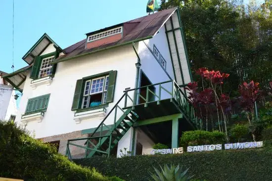 Escada Santos Dumont: Casa Santos Dumont, em Petrópolis
