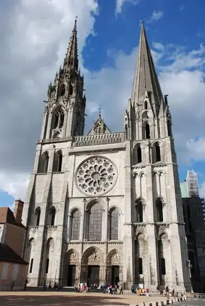 Proporção áurea: Catedral de Chartres