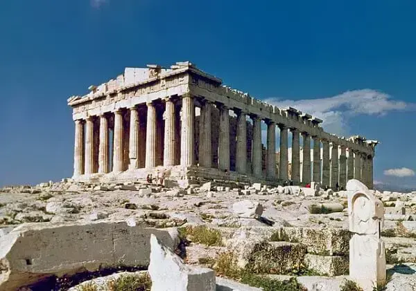 Proporção áurea: Templo de Parthenon