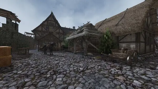 Jogos de construir: Life is Feudal Forest Village (visão em primeira pessoa)