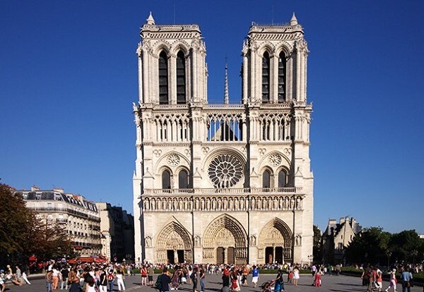 Arquitetura e Urbanismo: Fachada da Catedral de Notre Dame