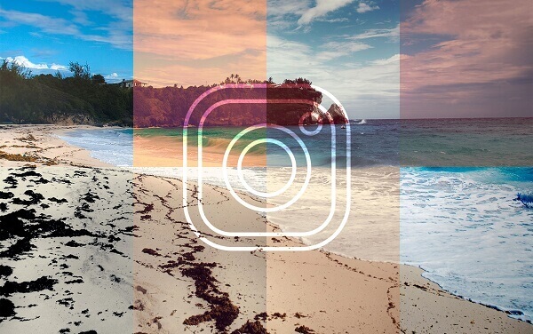 Feed do Instagram: filtros