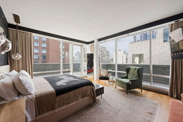 Penthouse de Justin Timberlake (dormitorio)