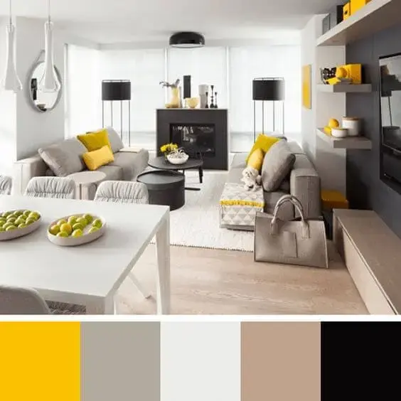 Paleta de cores: Pantone 2021 (foto: Studio InDesign Interiores, Gráfico e Web)