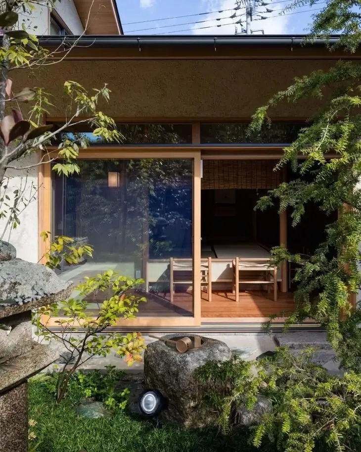 O jardim da casa japonesa e repleta de simbolismos