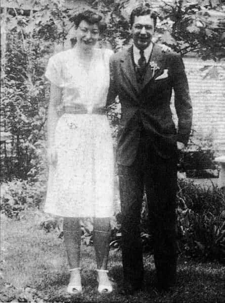 Jane Jacobs e Robert Hyde Jacobs Jr (1944)