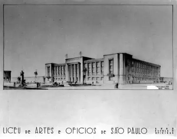 Pinacoteca: edifício do Liceu de Artes e Ofícios de São Paulo