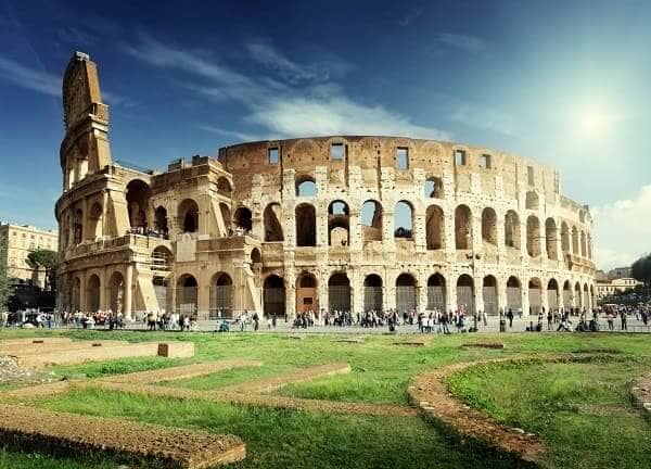 Coliseu de Roma: fachada