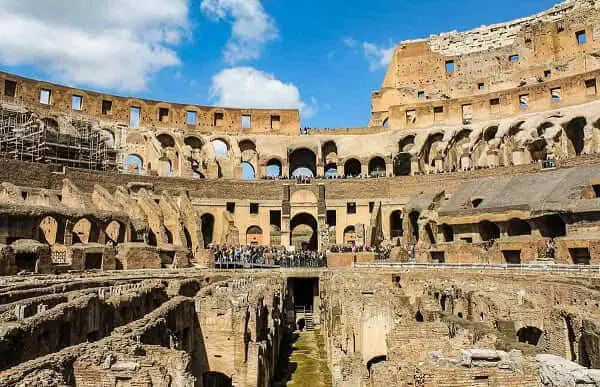 As sete maravilhas do mundo: Coliseu de Roma - ruínas