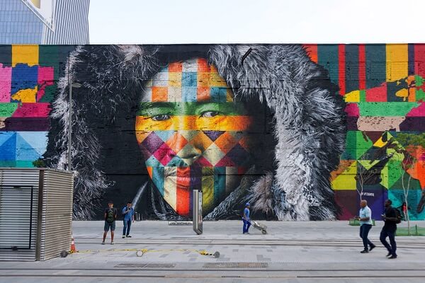 Kobra grafite: Etnias – Todos Somos Um (Rio de Janeiro)