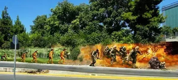 Kobra grafite: mural do projeto Green pincel na Grécia