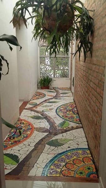 16. Mosaico com mandalas e tema de natureza traz alegria e leveza (foto: Pinterest)