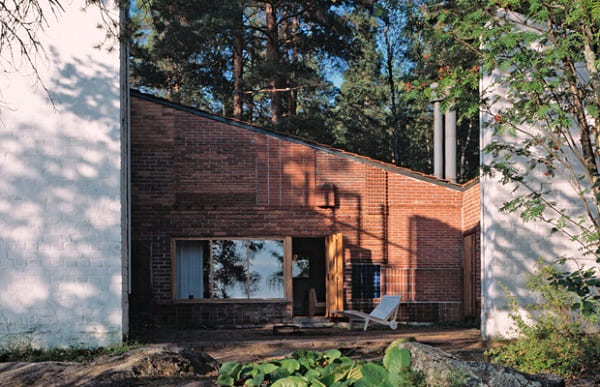 Obras de Alvar Aalto: Casa Experimental – Muuratsalo – Entrada