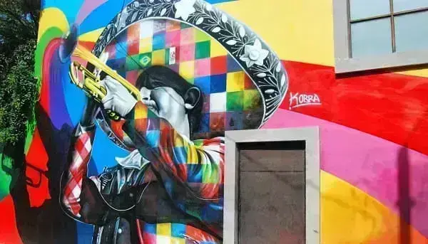 Kobra grafite: MariArte, em San Miguel de Allende, México