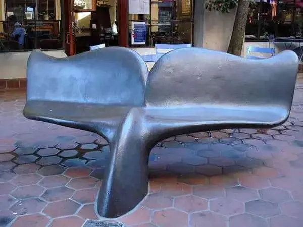 Mobiliário Urbano: Banco cauda de baleia (foto: Mundo Gump)
