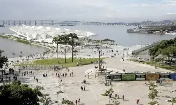 Gentrificação: revitalização do Pier Mauá, no Rio de Janeiro (foto: O Globo)