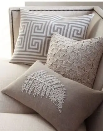 Tipos de tapeçaria: tapeçaria em almofada (foto: Pinterest)