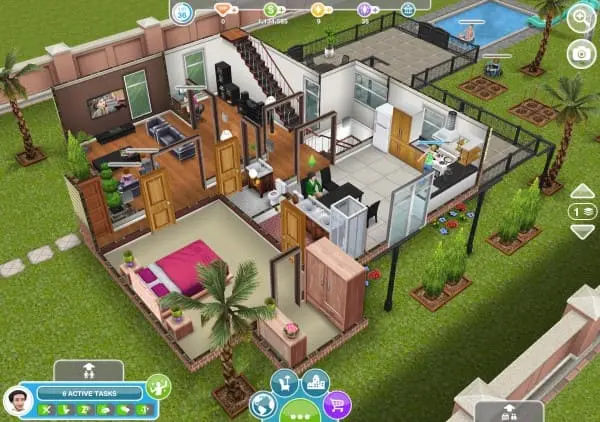 Jogos de decoração: The Sims - Free Play