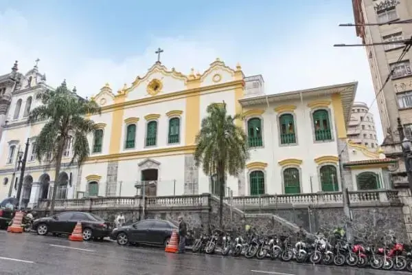 Arquiteto Tebas: Igreja das Chagas do Seráfico Pai São Francisco, no centro de São Paulo (foto: Veja SP)