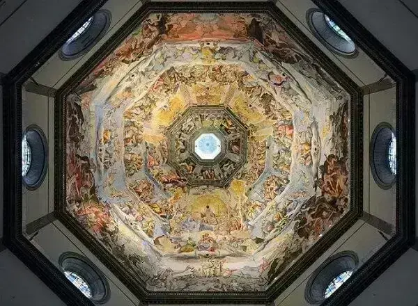 Arquitetura renascentista: interior da cúpula de Santa Maria del Fiore