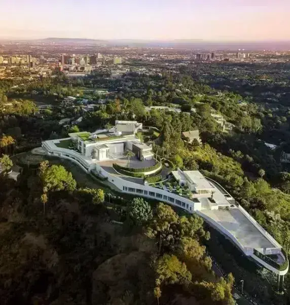 Casa mais cara do mundo: vista aérea (foto: Casa e Jardim)