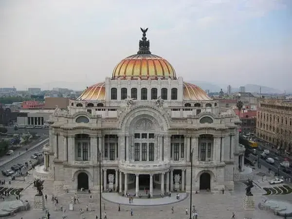 Arquitetura eclética: Palácio de Bellas Artes, México (foto: Wikipédia)